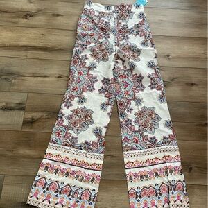 Rachel Zoe Multicolor Bohemian Pants